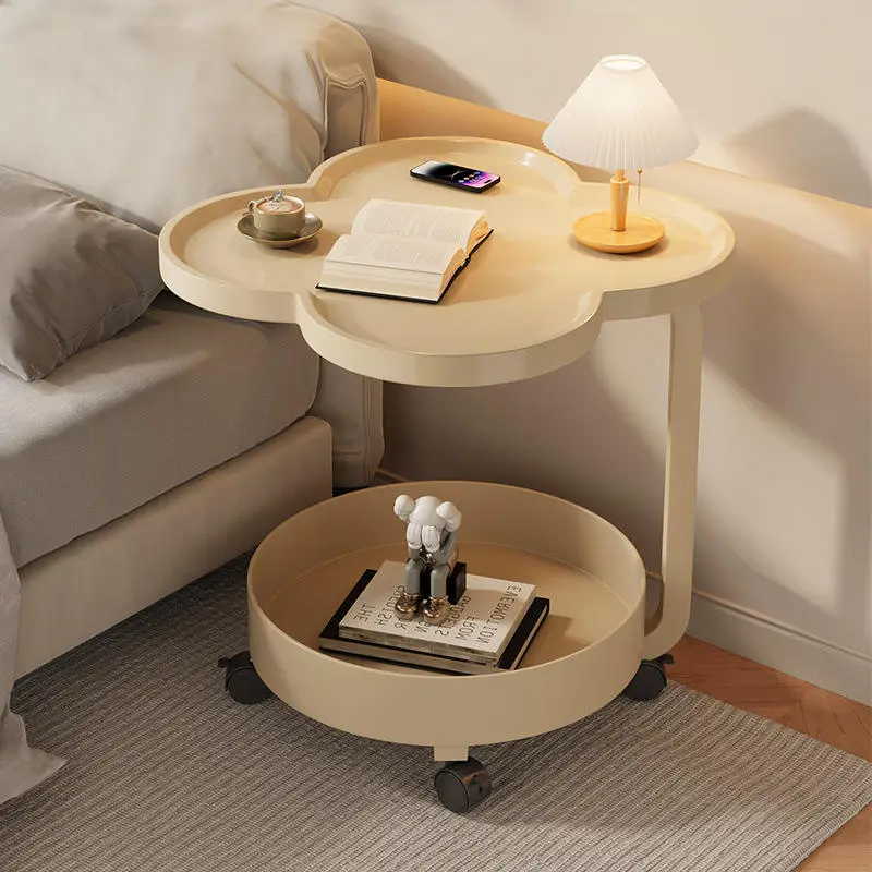 Hot Selling Modern Side Table Factory Wholesale Nightstand for Living Room or Bedroom Simple Bedside Furniture — image 2