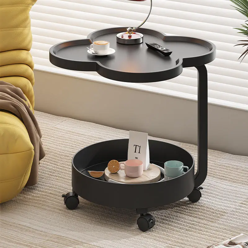 Hot Selling Modern Side Table Factory Wholesale Nightstand for Living Room or Bedroom Simple Bedside Furniture — image 4