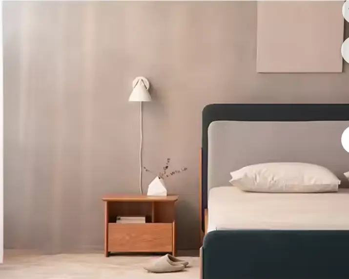 Modern Home Furniture Luxury Foldable Bedside Solid Black Walnut Wood Wireless Charging for Bedroom Supermarket Entry — image 2