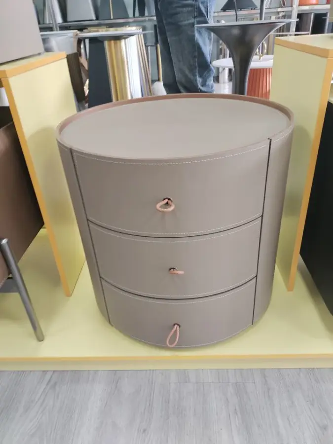 Nordic Modern Design Wood and Multifunctional Nightstand Assembled Bedroom Furniture for Villa Hotels and Bedsides — image 6