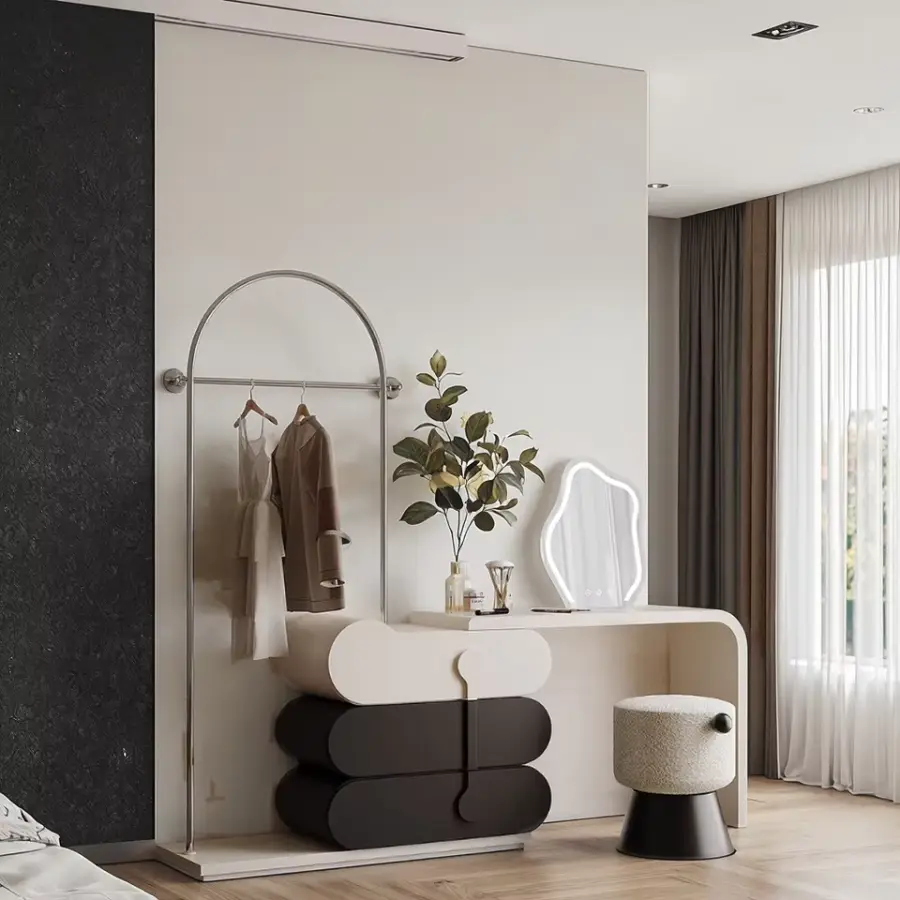 Zylindrisch Nama Modern Design Plastic Floor/Hanging Dressing Table — image 5