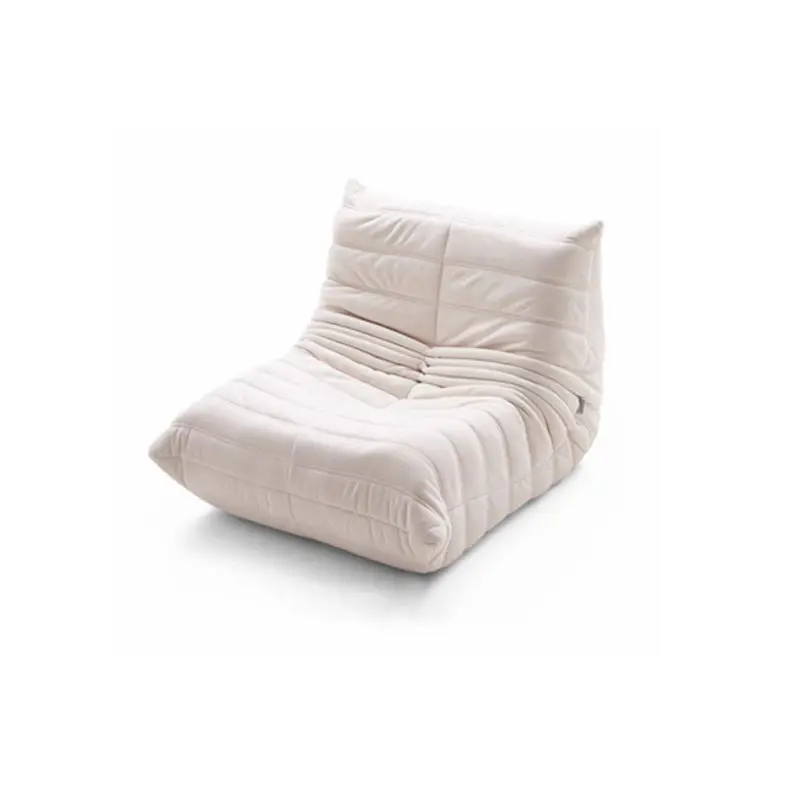 Caterpillar Modern Fabric Lazy Person Can Lie Down or Sleep on This Sofa Balcony Single Sofa Chair Bedroom Small Sofa — image 6
