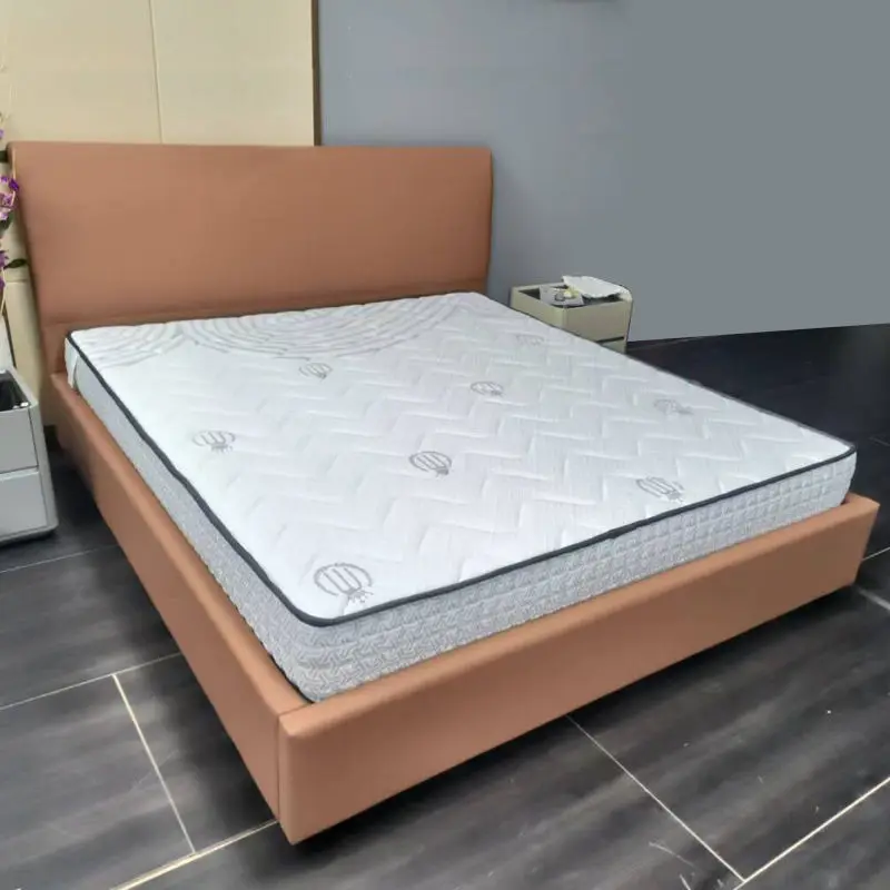 Artificial Leather Upholstered Eco-Friendly Durable Space-Saving Twin XL Bed for Home Use with Customizable Soft Fabric — view 1