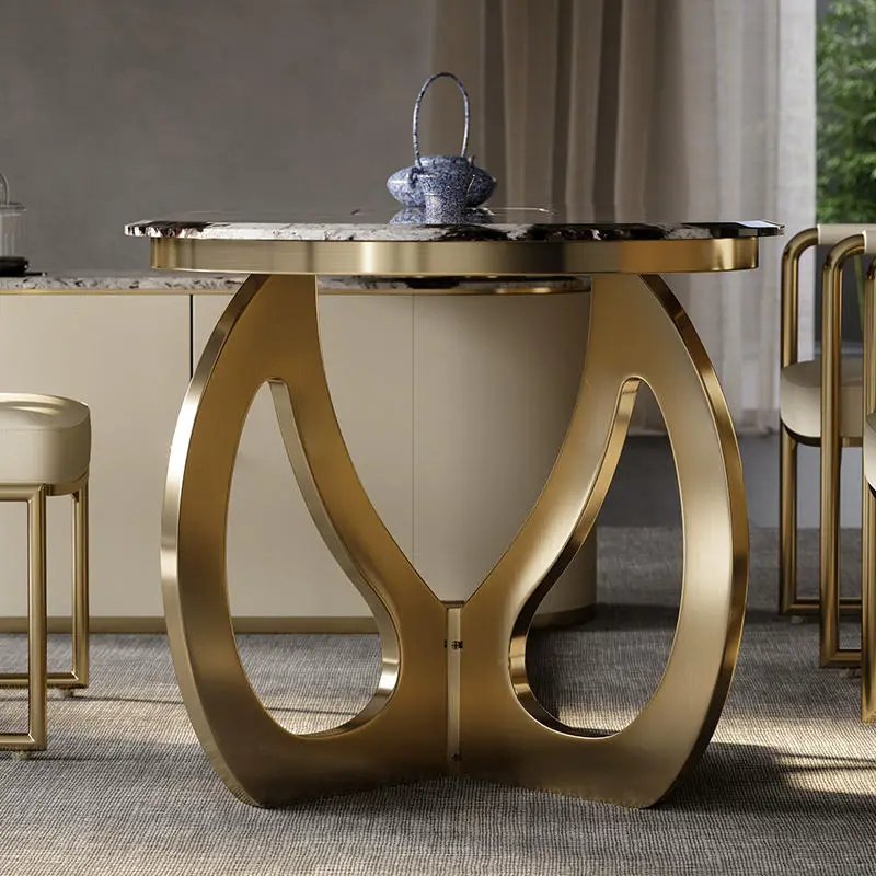 High-End Custom Natural Marble Modern Design Office Desk Large Flat Extendable Feature New Luxury Commercial Use Stone Furniture — image 5