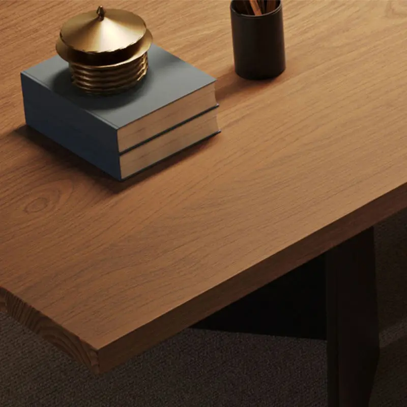 Modern Chinese Style Song Dynasty Aesthetic Solid Wood Large Plate Tea Table New High-End Office Reception Extendable De — view 6