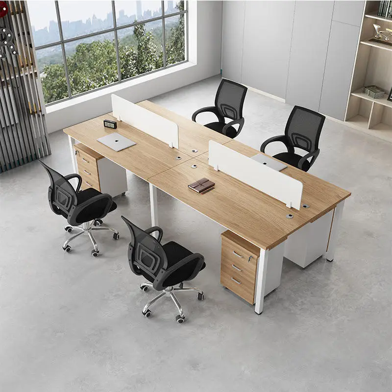 Modern Style Office Furniture Wooden Office Table Computer Table Gaming Desk Laptop Table — image 4