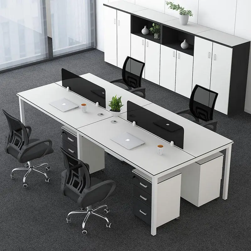 Modern Style Office Furniture Wooden Office Table Computer Table Gaming Desk Laptop Table — image 5