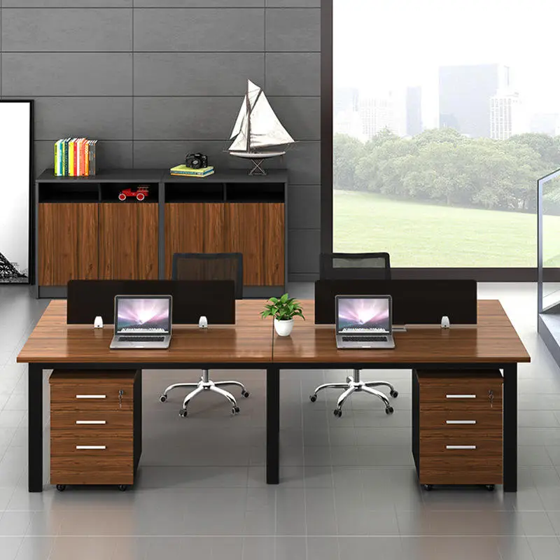 Modern Style Office Furniture Wooden Office Table Computer Table Gaming Desk Laptop Table — image 6