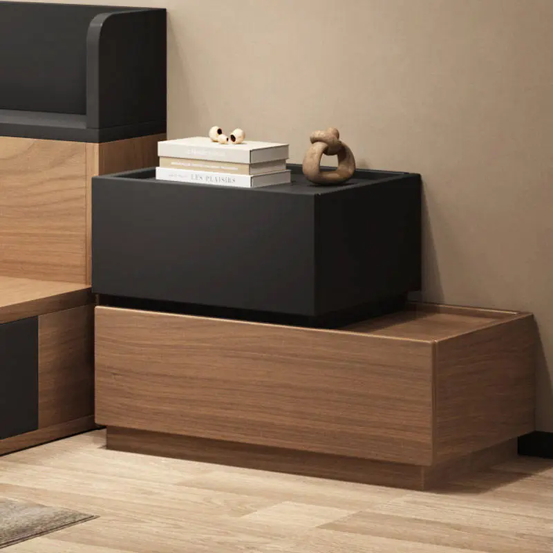 Nordic Sideboard Modern Simple Entrance Cabinet Bedside Table Bedroom Small Chest of Drawers Side Cabinet — view 1