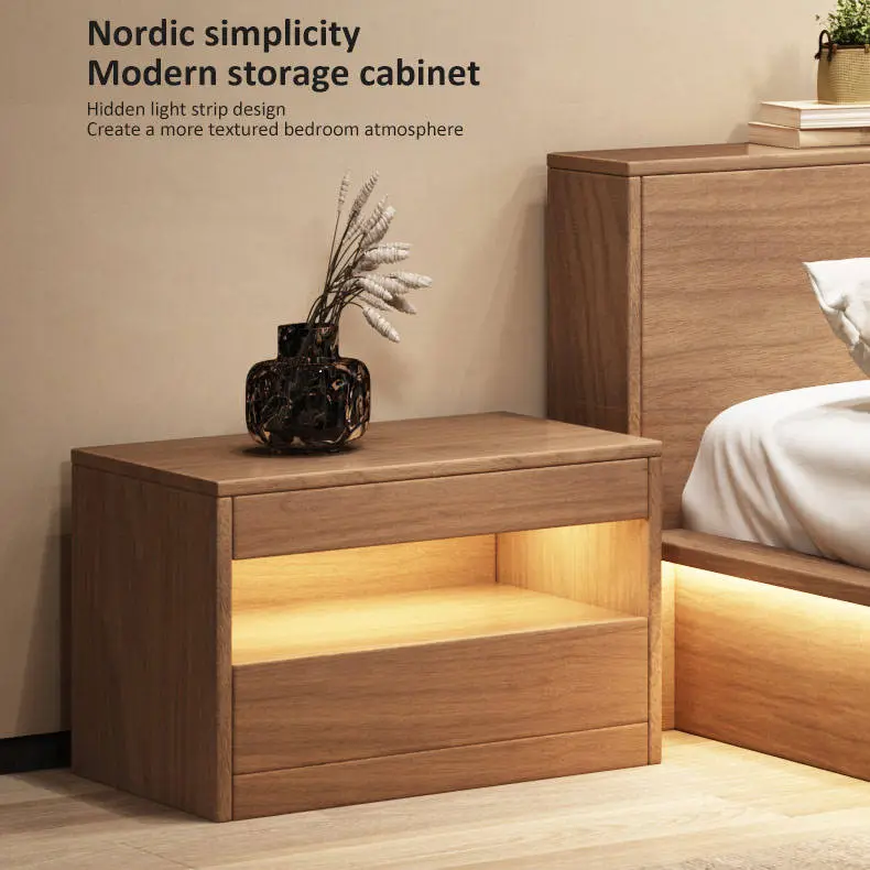 Nordic Sideboard Modern Simple Entrance Cabinet Bedside Table Bedroom Small Chest of Drawers Side Cabinet — image 2