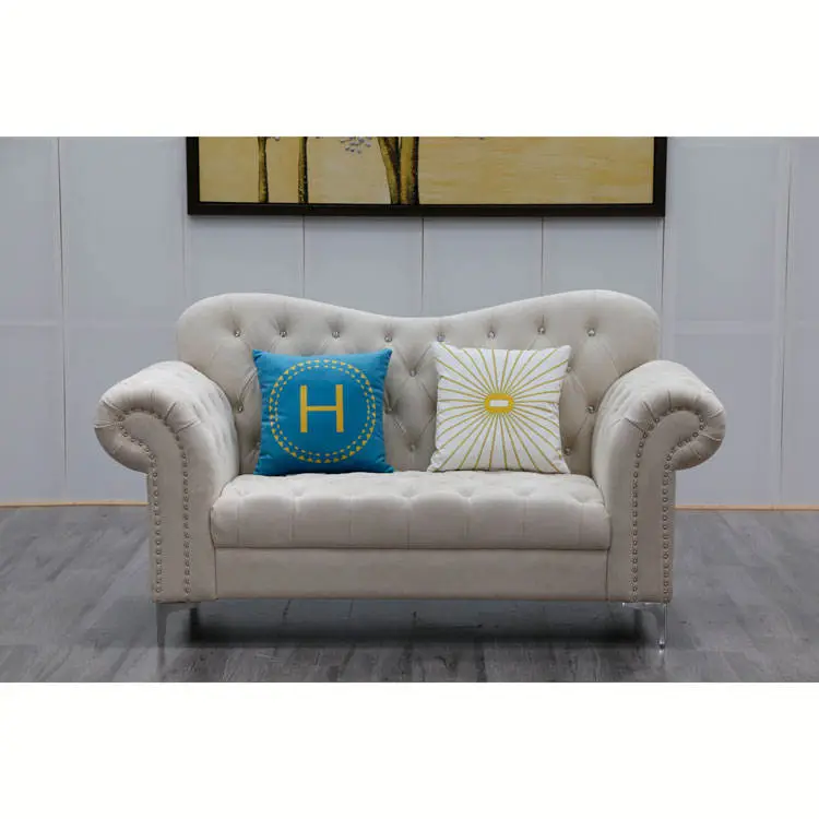 Cheap Price Italian Unique Fashionable Living Room Sofa Couch 3 Seat Lounge — view 3