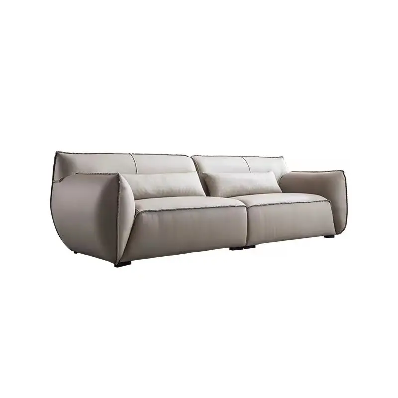 New Design High Quality Italian Soft Cushion Modern Nordic Fashionable Living Room Couch Sofa — image 6