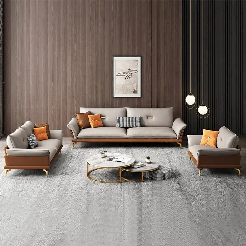 Nordic Modern Living Room Furniture Sectional Couch — image 3