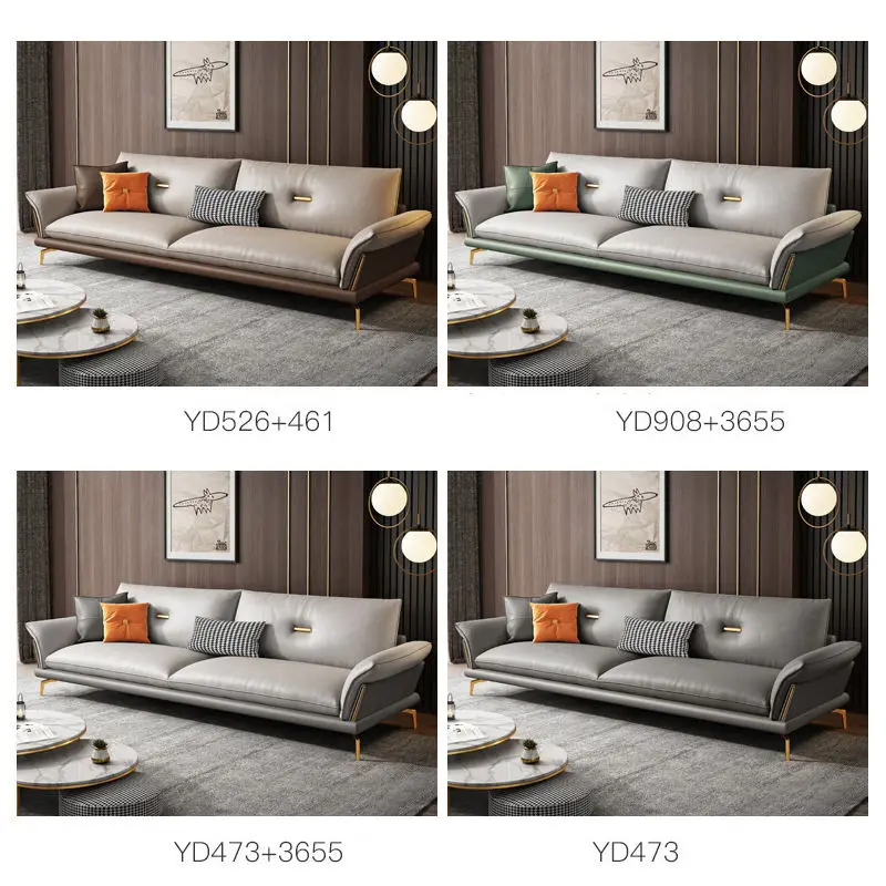 Nordic Modern Living Room Furniture Sectional Couch — image 4