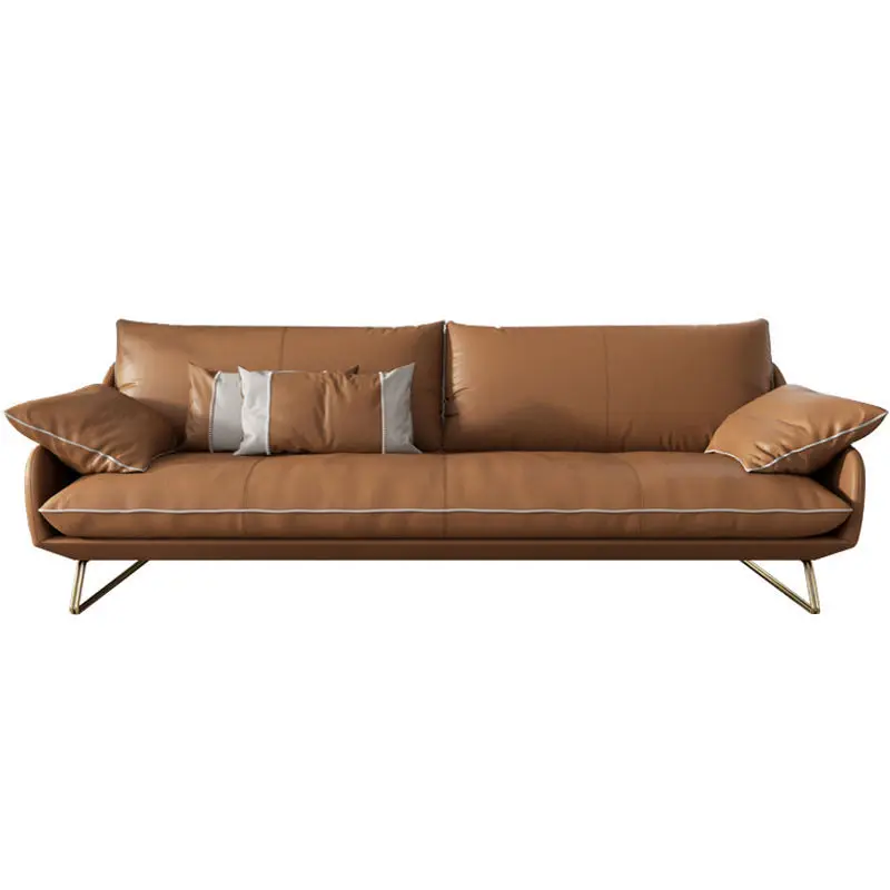 Modern Living Room Furniture Chesterfield Leather Sofas for Home Luxury — view 1
