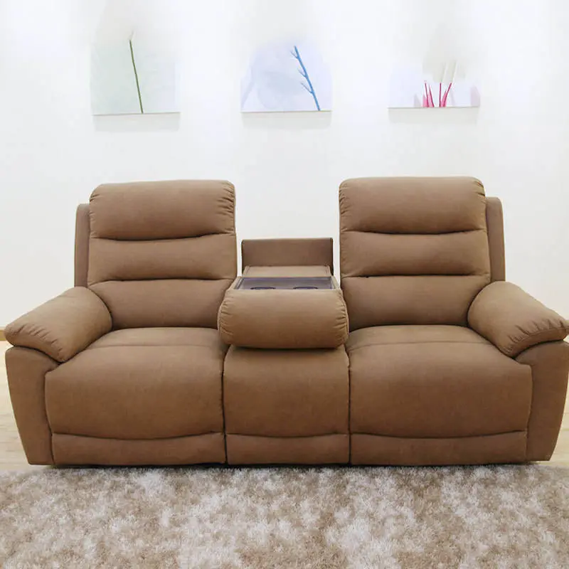 Couch Living Room Functional Reclining Luxury Modern 2 3 Seat Recliner Sofa — view 2