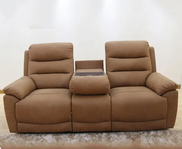 Couch Living Room Functional Reclining Luxury Modern 2 3 Seat Recliner Sofa — view 6