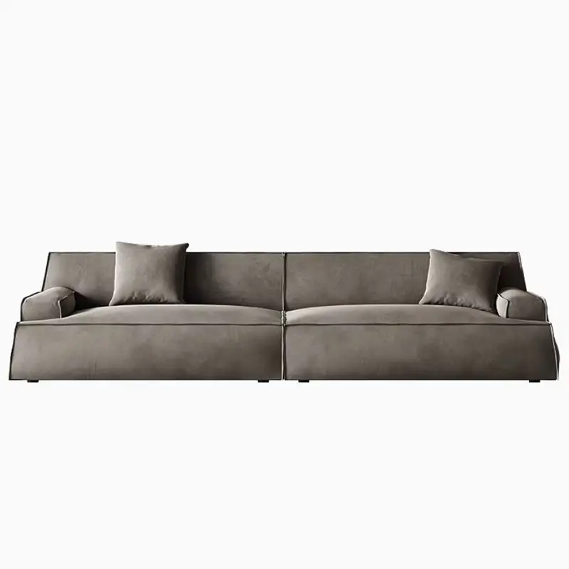 Contemporary Sofa Set Genuine Leather Modern Furniture for Living Room Comfortable Couches — image 5