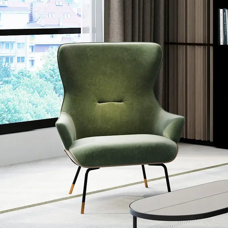 Nordic Modern Leisure Living Room Furniture Single Lazy Danish Lounge Chair — view 1