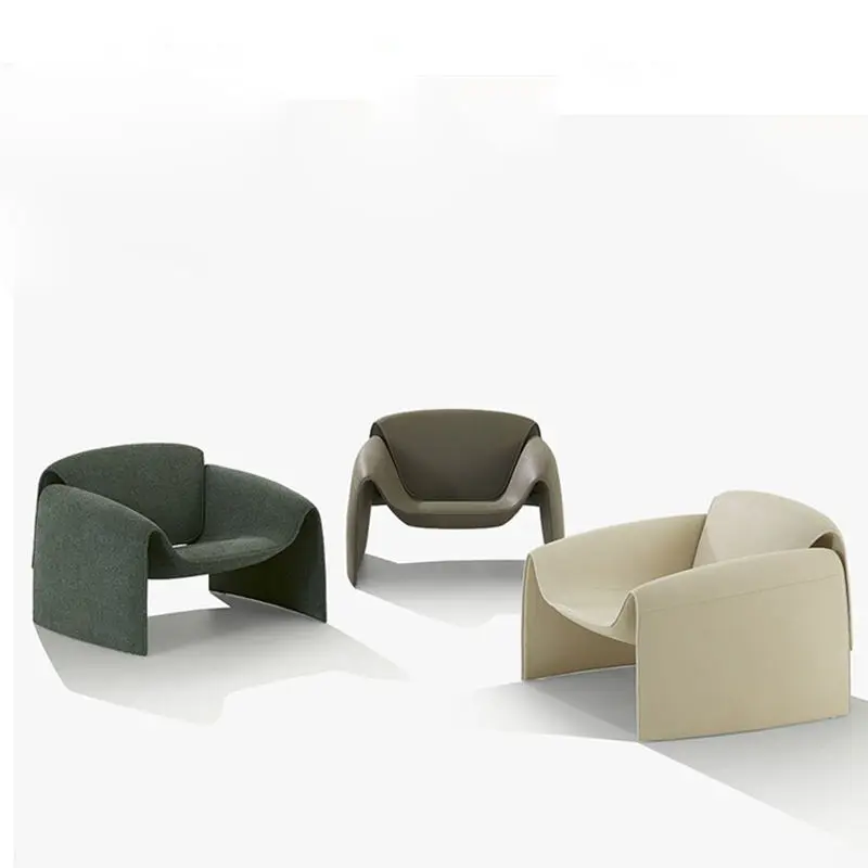 Italian Modern Leisure Luxury Other Living Roome Furniture Leather Chair Modern Chair — view 1