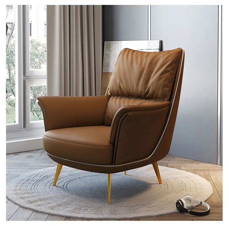 Modern Italian Luxury Living Room Furniture Sofa Chair — image 2