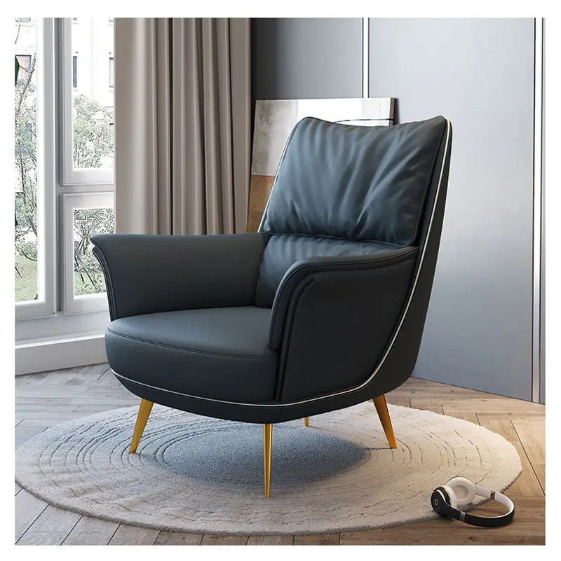 Modern Italian Luxury Living Room Furniture Sofa Chair — image 4
