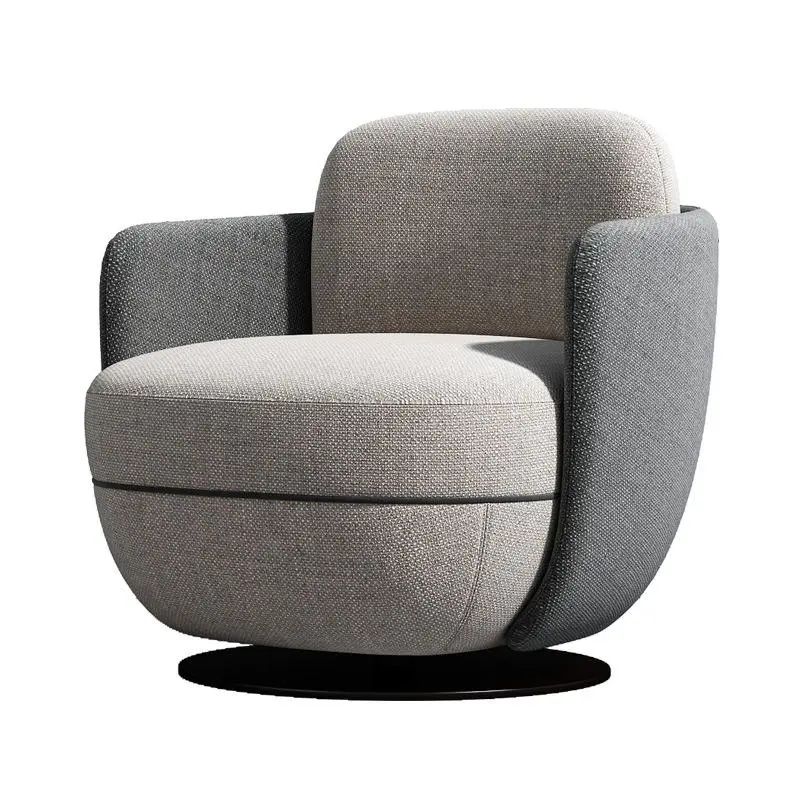 Nordic Modern Armrest Fabric Living Room Furniture Leisure Chair — view 1
