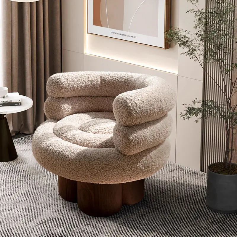 Modern Luxury Single Sofa Chaise Lounge Chair Furniture Factory Wholesale Unique Home Office Living Room Dining — image 2