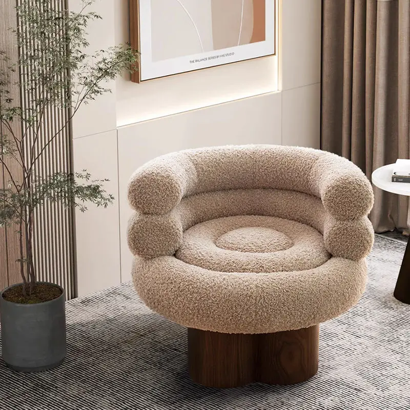 Modern Luxury Single Sofa Chaise Lounge Chair Furniture Factory Wholesale Unique Home Office Living Room Dining — image 3