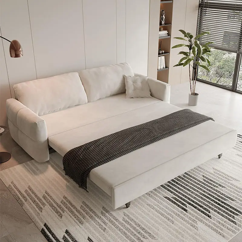 Modern Folding Inflatable Convertible Living Room Furniture Sofas Bed — image 2