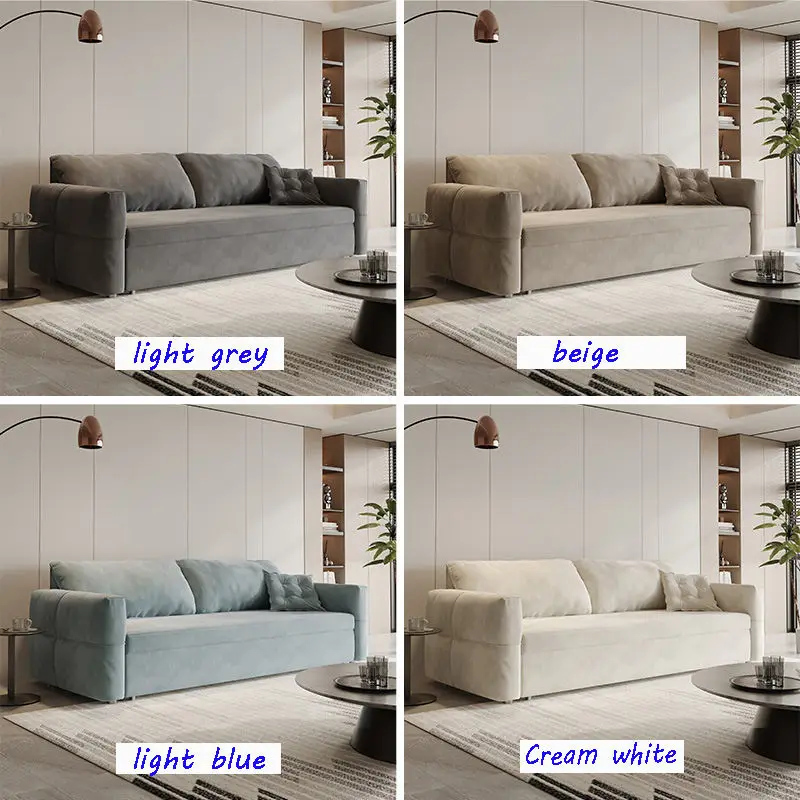 Modern Folding Inflatable Convertible Living Room Furniture Sofas Bed — image 4