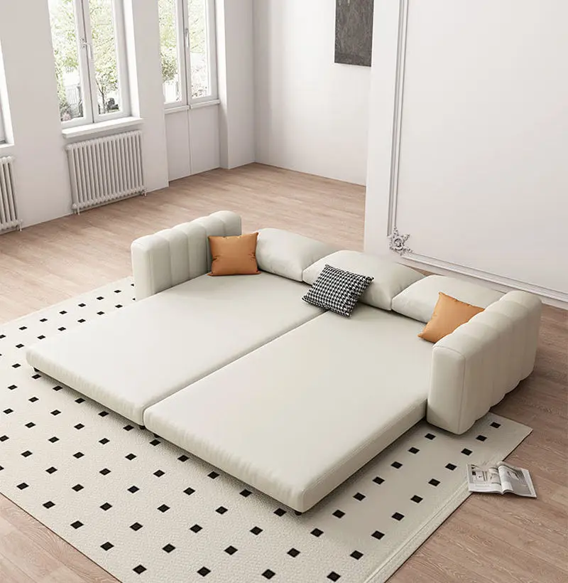 Modern Tufted Sofa Bed for Living Room Furniture Couches — image 5