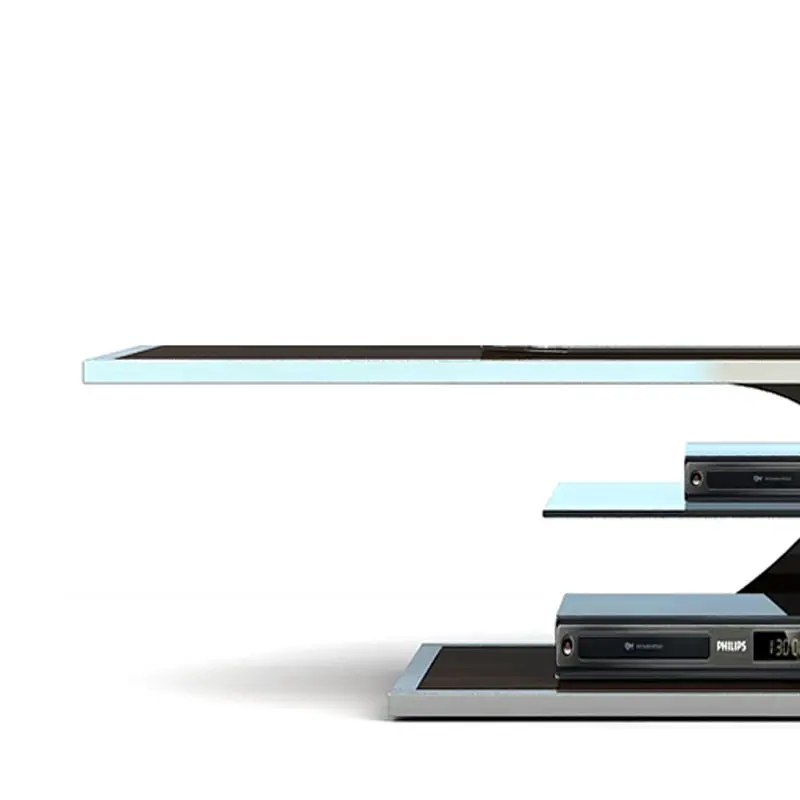 Modern Luxury TV Stand Unique Design Home Furniture Unit Floor Stand — image 4