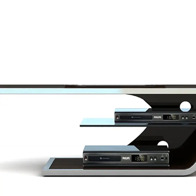 Modern Luxury TV Stand Unique Design Home Furniture Unit Floor Stand — image 5