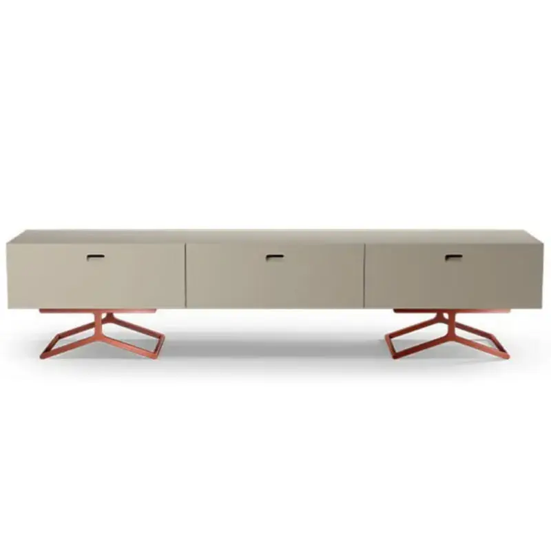 Modern Living Room TV Stand Economical Home Furniture with Floor Stand TV Cabinet — view 1