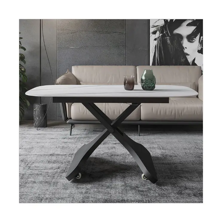 Factory Price Simple Adjustable Modern Lift Top Coffee Table — image 2