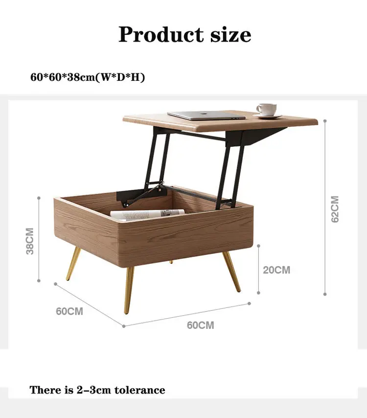 Modern Storage Luxury Living Room Furniture Coffee Table — image 6
