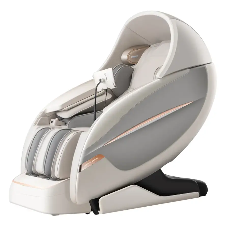 4D Massage Chair,Full Body Zero Gravity Recliner Chair with Smart Large Screen Bluetooth Heat Foot Roller — view 1