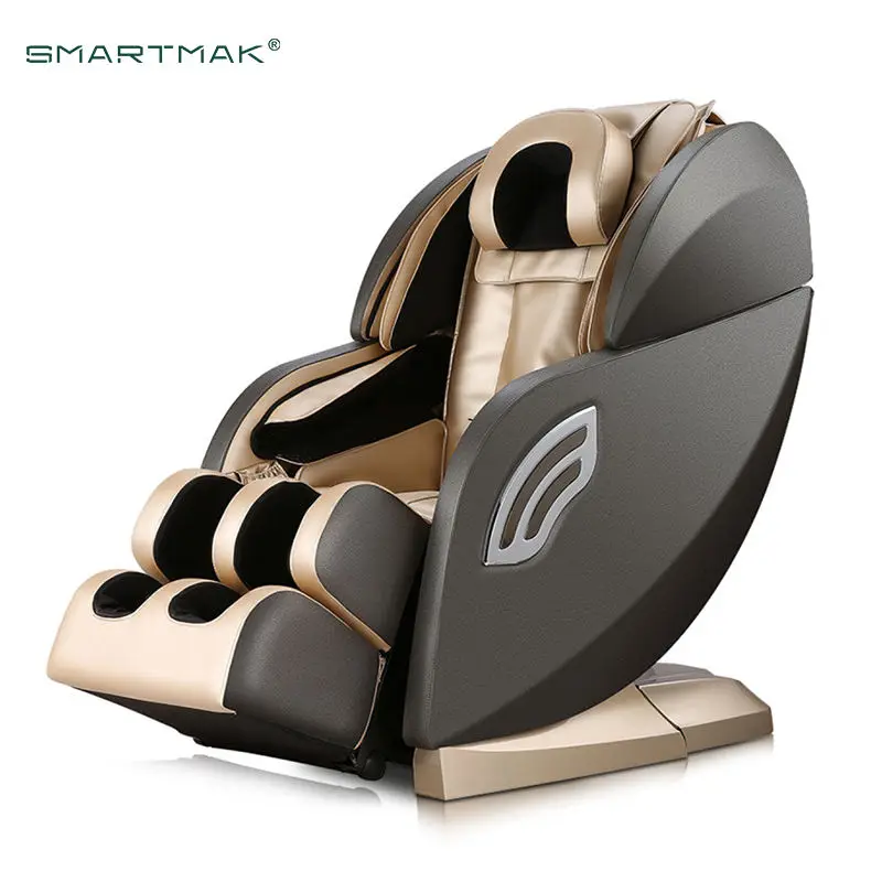 China Best 0 Gravity Electric 3d 4d Sl Track Salon Massage Chair Bed Full Body — image 3