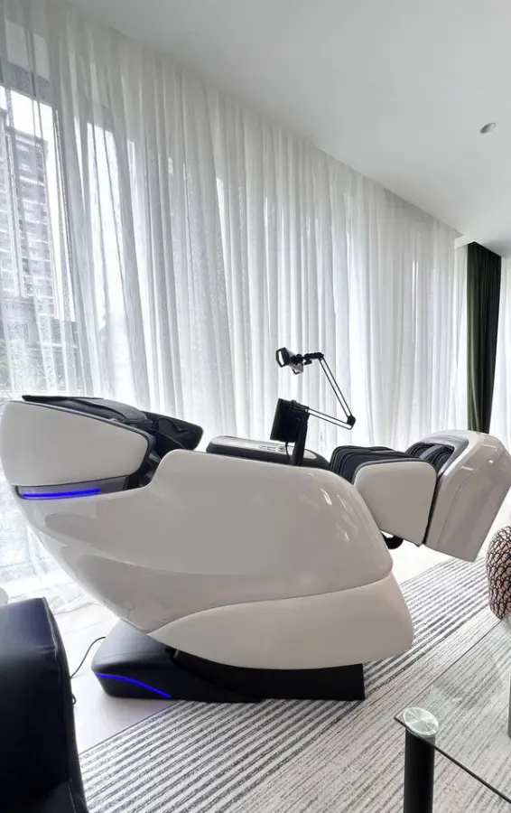 Wholesale High Quality Cheap 4D Full Body zero Gravity Home Use Massage Chair — image 6