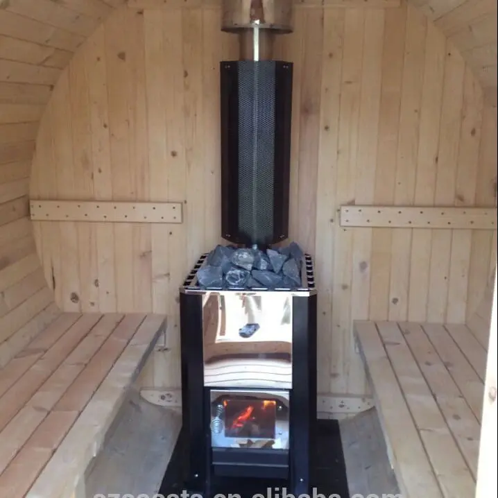 15KW Sauna Stainless Steel Cast Iron Wood Burning Heater for Saunas — view 1
