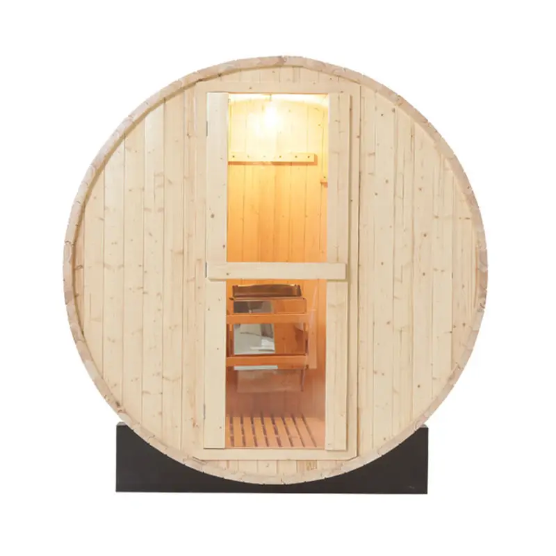 SMARTMAK New Arrival Sauna Room Good Health Saunas Wooden Bath Barrel — image 5