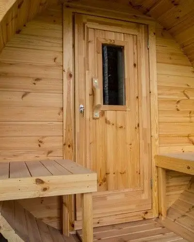 SMARTMAK New Arrival Sauna Room Good Health Saunas Wooden Bath Barrel — image 6