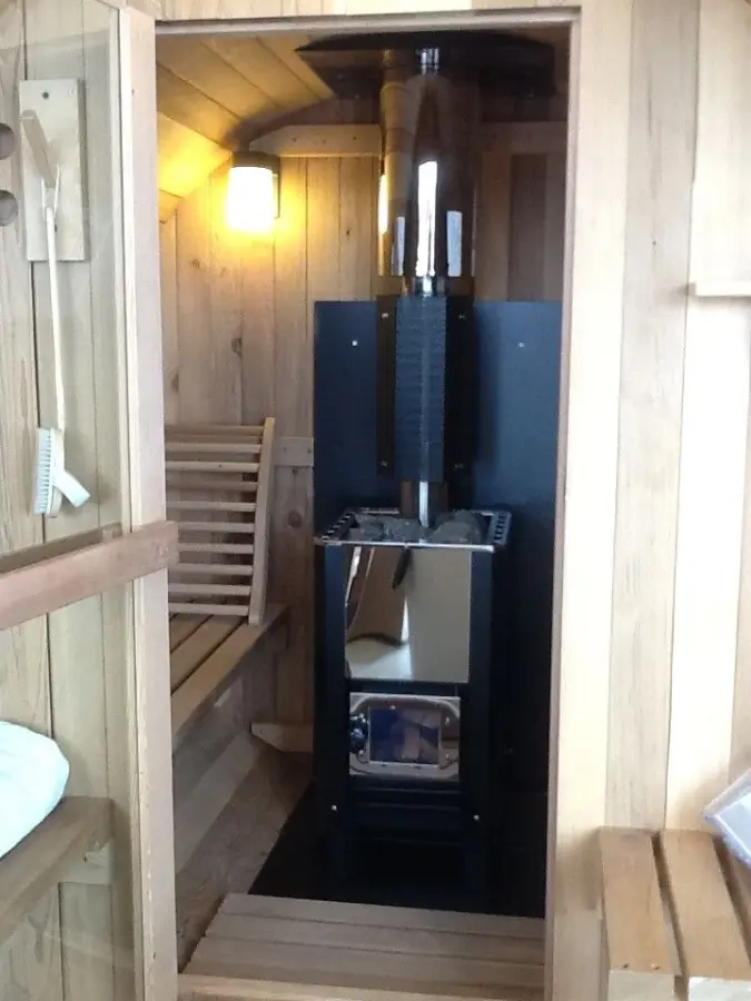Stainless Steel Fired Wood Burning Sauna Heater for Outdoor Barrel Sauna — image 6