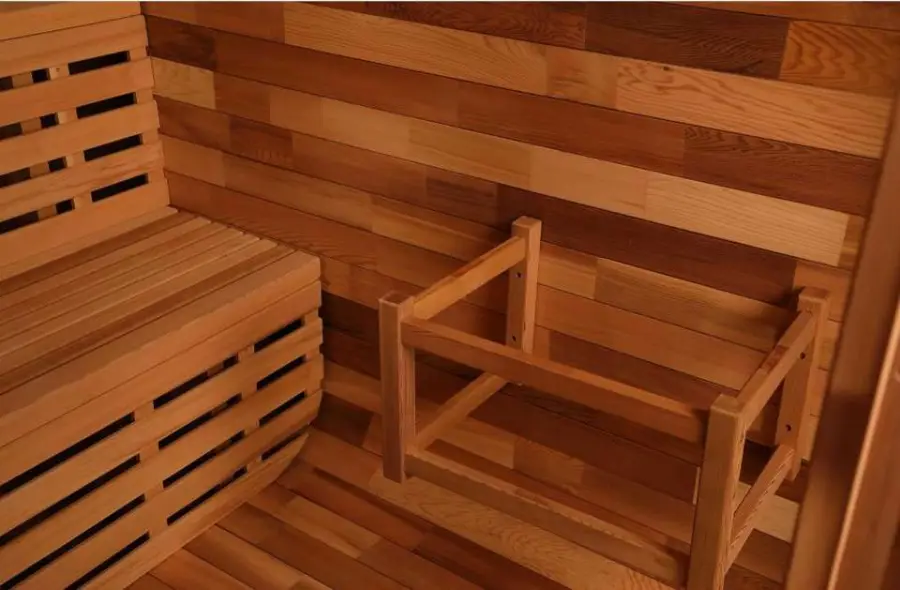 8 Person Size Cube Traditional Wet Steam Sauna Room Wood Pine/Red Cedar for Sale — image 6
