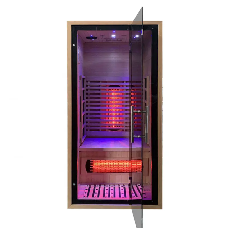 Luxury Red Cedar Indoor Far Infrared Sauna Room — view 1