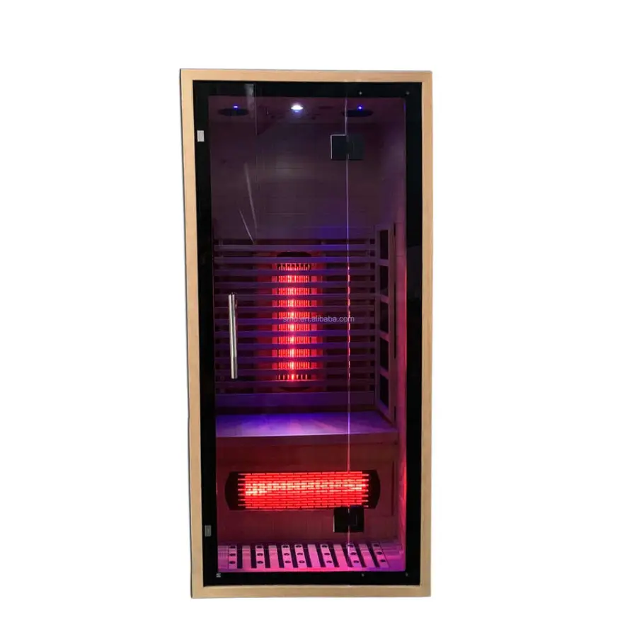 Luxury Red Cedar Indoor Far Infrared Sauna Room — image 3