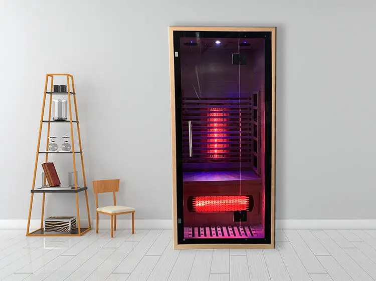 Luxury Red Cedar Indoor Far Infrared Sauna Room — image 7