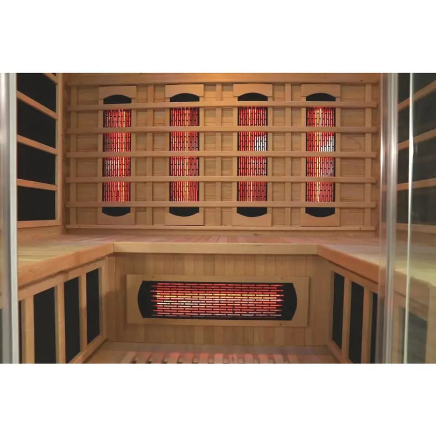 Hot Sale Indoor Traditional Finland Far Infrared Sauna Room 4 Person — view 4