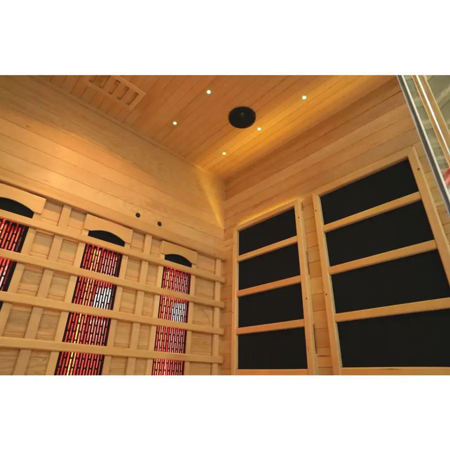 Hot Sale Indoor Traditional Finland Far Infrared Sauna Room 4 Person — view 6